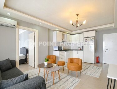 Комфортная квартира 55 м² рядом с пляжем Клеопатры в центре Аланьи с ВНЖ-id-10081-фото-4