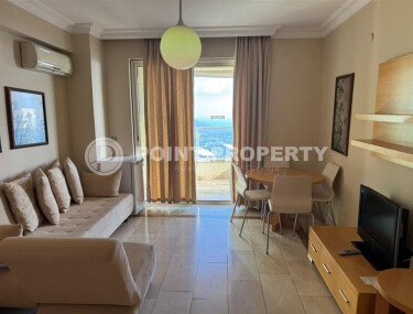 Cozy 90 m² apartment with sea and mountain view in Kargicak-id-10083-photo-2