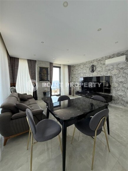 Amazing 105 m² apartment on the first line in Mahmutlar with direct sea view-id-10086-photo-3