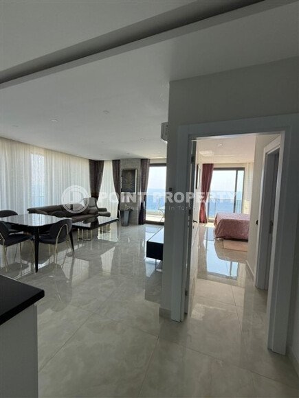 Amazing 105 m² apartment on the first line in Mahmutlar with direct sea view-id-10086-photo-4
