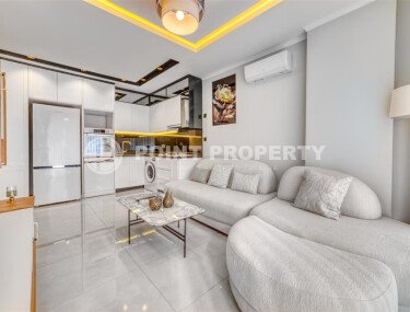 Stylish apartment 1+1, 42 m² in Hasbahce area, Alanya center-id-10090-photo-3