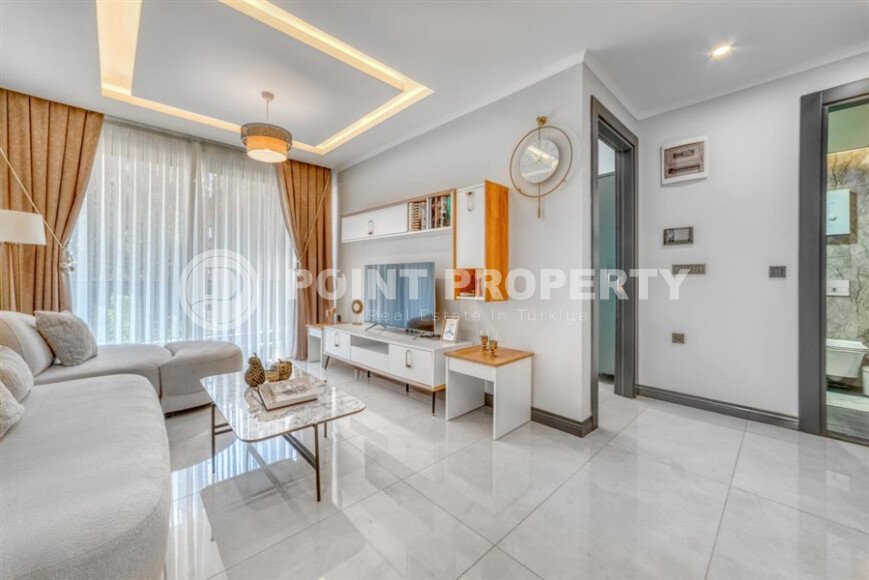 Stylish apartment 1+1, 42 m² in Hasbahce area, Alanya center-id-10090-photo-4