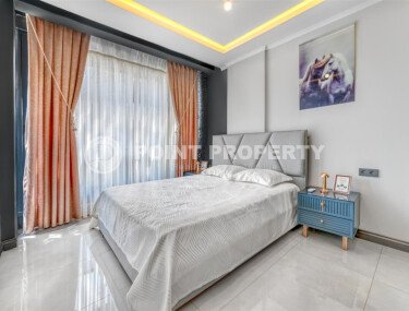 Stylish apartment 1+1, 42 m² in Hasbahce area, Alanya center-id-10090-photo-5