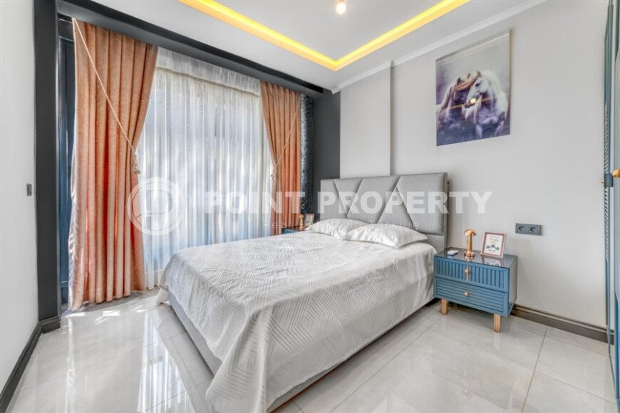 Stylish apartment 1+1, 42 m² in Hasbahce area, Alanya center-id-10090-photo-5
