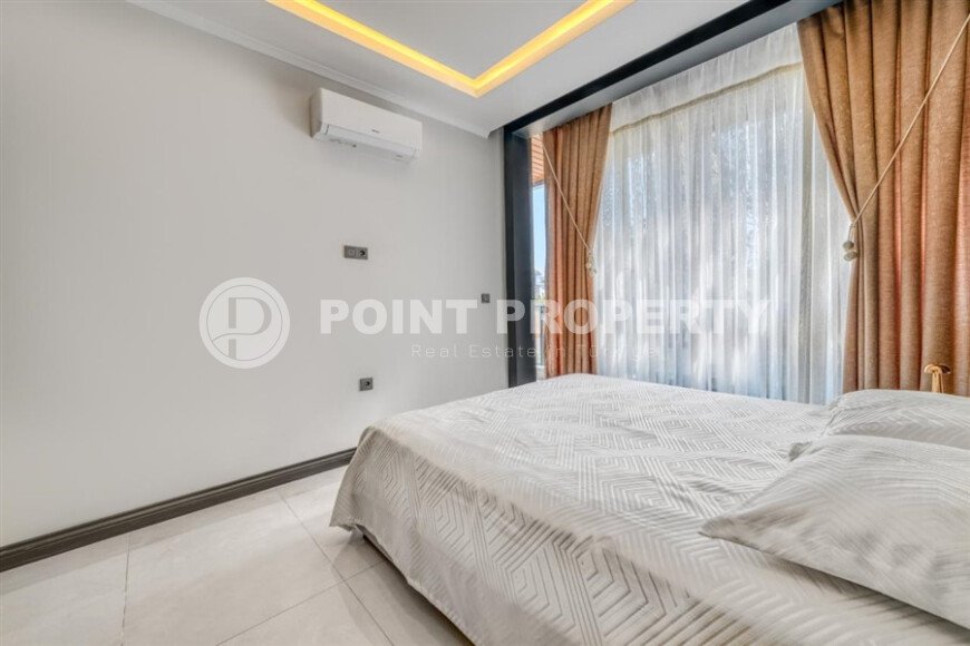 Stylish apartment 1+1, 42 m² in Hasbahce area, Alanya center-id-10090-photo-6