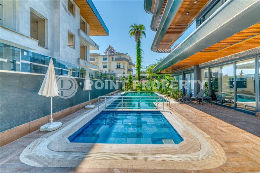 Stylish apartment 1+1, 42 m² in Hasbahce area, Alanya center-id-10090-photo-11