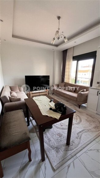 Modern apartment 50 m², Cleopatra Beach area, Alanya-id-10106-photo-1