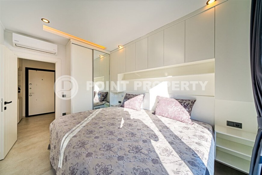 Солнечная квартира 1+1, 55 м² в центре Аланьи с панорамными окнами-id-10113-фото-5