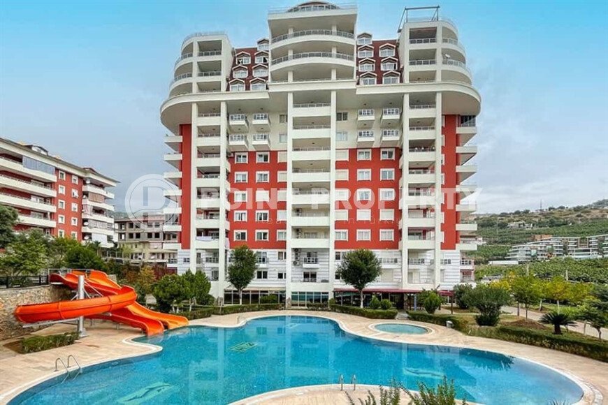 Spacious duplex 120 m² in Cikcilli, Alanya, with sea and mountain views-id-10116-photo-1