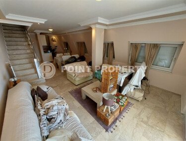 Просторный дуплекс 120 м² в районе Джикджилли, Аланья, с видом на море и горы-id-10116-фото-2