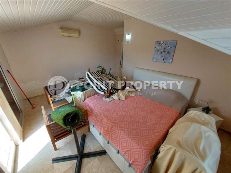 Просторный дуплекс 120 м² в районе Джикджилли, Аланья, с видом на море и горы-id-10116-фото-4