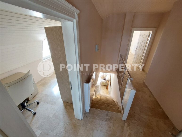 Просторный дуплекс 120 м² в районе Джикджилли, Аланья, с видом на море и горы-id-10116-фото-9