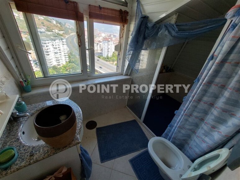 Просторный дуплекс 120 м² в районе Джикджилли, Аланья, с видом на море и горы-id-10116-фото-14