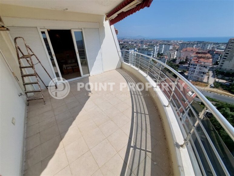 Просторный дуплекс 120 м² в районе Джикджилли, Аланья, с видом на море и горы-id-10116-фото-16