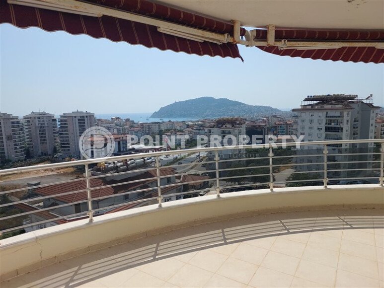 Просторный дуплекс 120 м² в районе Джикджилли, Аланья, с видом на море и горы-id-10116-фото-17