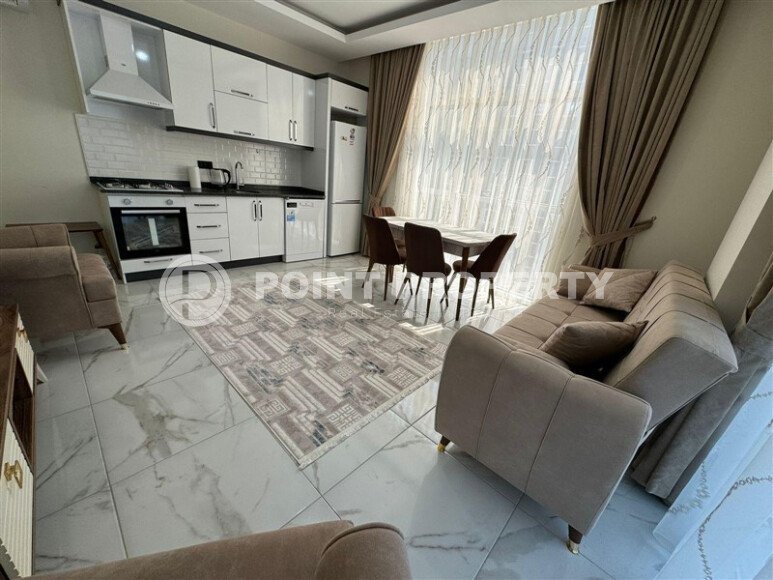 Bright apartment 1+1, 50 m² in Mahmutlar area-id-10123-photo-3