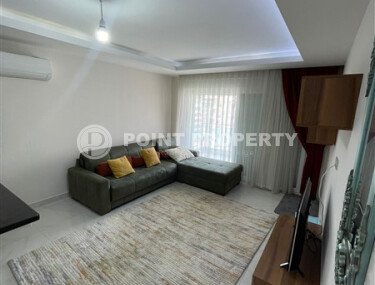 Солнечная квартира 1+1, 65 м² в районе Махмутлар, с видом на центральный проспект и частично море-id-10130-фото-2