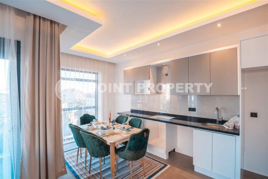 Stylish duplex 2+1, 110 m² in the Oba Nizhnyaya area, furnished and with mountain views-id-10133-photo-5