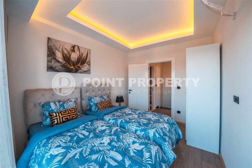 Stylish duplex 2+1, 110 m² in the Oba Nizhnyaya area, furnished and with mountain views-id-10133-photo-6