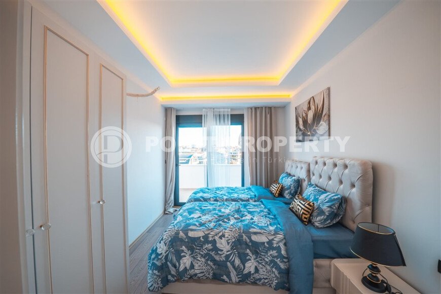 Stylish duplex 2+1, 110 m² in the Oba Nizhnyaya area, furnished and with mountain views-id-10133-photo-7