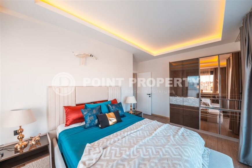 Stylish duplex 2+1, 110 m² in the Oba Nizhnyaya area, furnished and with mountain views-id-10133-photo-8