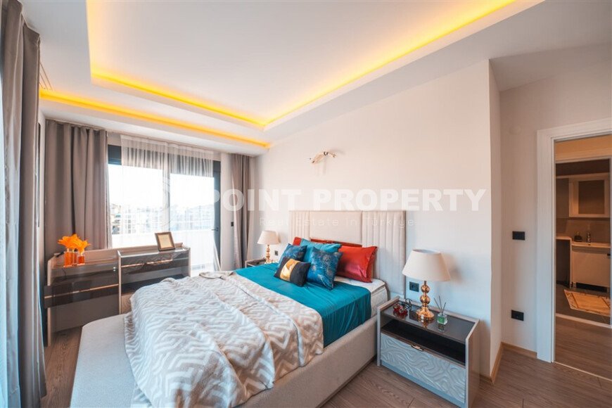 Stylish duplex 2+1, 110 m² in the Oba Nizhnyaya area, furnished and with mountain views-id-10133-photo-10