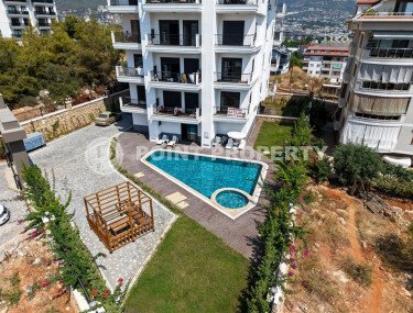 Bright apartment 1+1, 56 m² in the Oba Verkhnyaya area, with a view of the mountains-id-10134-photo-1