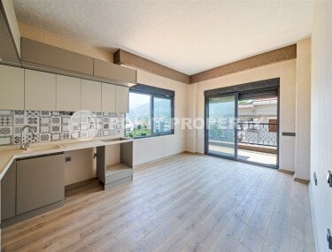 Светлая квартира 1+1, 56 м² в районе Оба Верхняя, с видом на горы-id-10134-фото-2