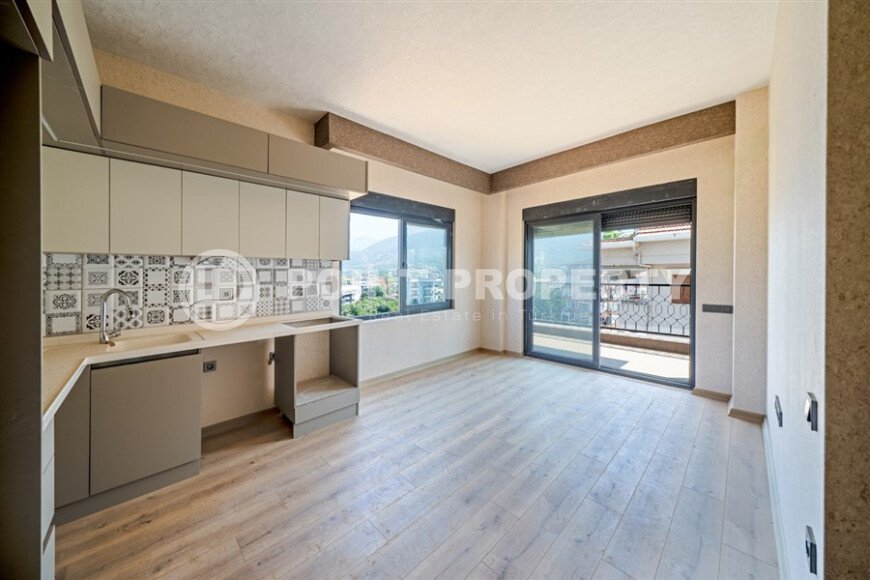 Светлая квартира 1+1, 56 м² в районе Оба Верхняя, с видом на горы-id-10134-фото-2