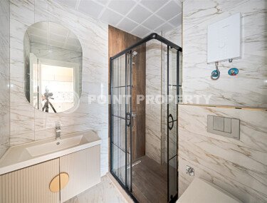 Светлая квартира 1+1, 56 м² в районе Оба Верхняя, с видом на горы-id-10134-фото-5