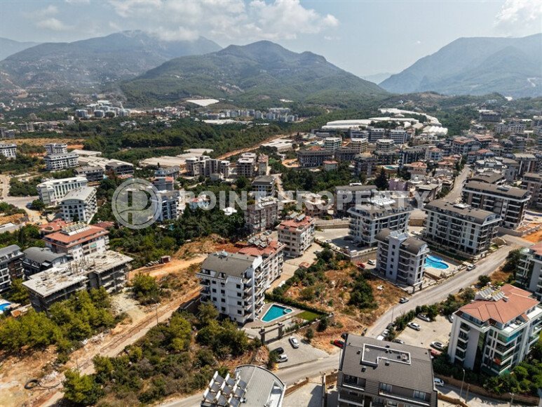 Светлая квартира 1+1, 56 м² в районе Оба Верхняя, с видом на горы-id-10134-фото-8