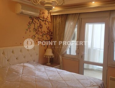 Квартира 2+1, 110 м² в центре Аланьи с видом на пляж Клеопатры и ВНЖ-id-10143-фото-5