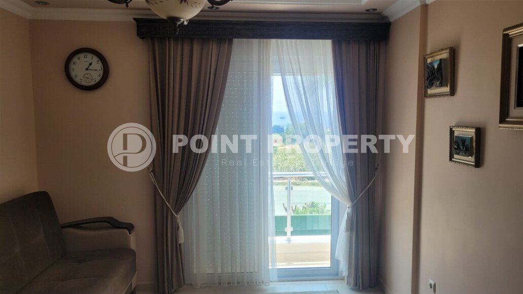 Apartment 2+1, 110 m² in the center of Alanya with a view of Cleopatra Beach and a residence permit-id-10143-photo-7