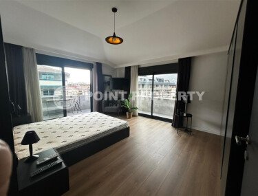 Стильный дуплекс 2+1, 100 м² в центре Аланьи у пляжа Кейкубат-id-10144-фото-5