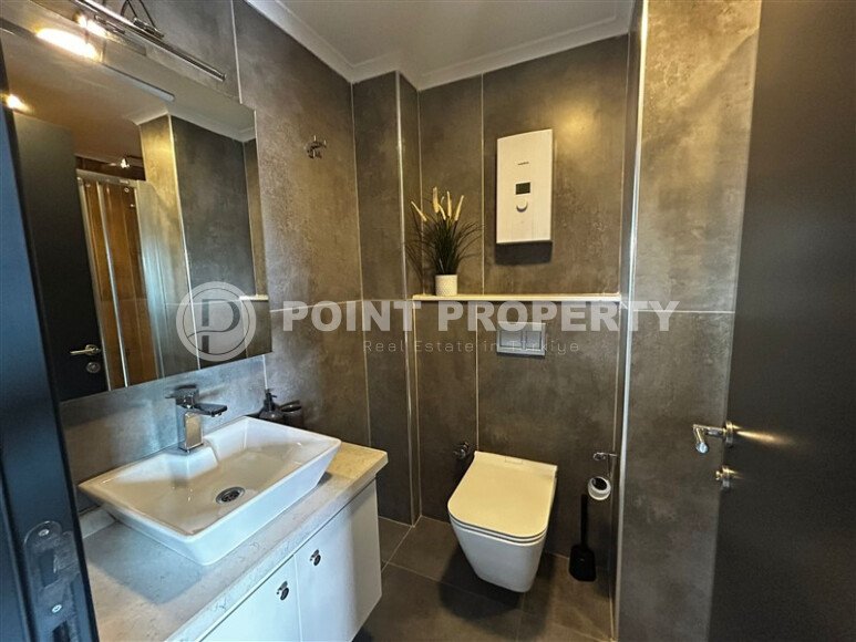 Стильный дуплекс 2+1, 100 м² в центре Аланьи у пляжа Кейкубат-id-10144-фото-8