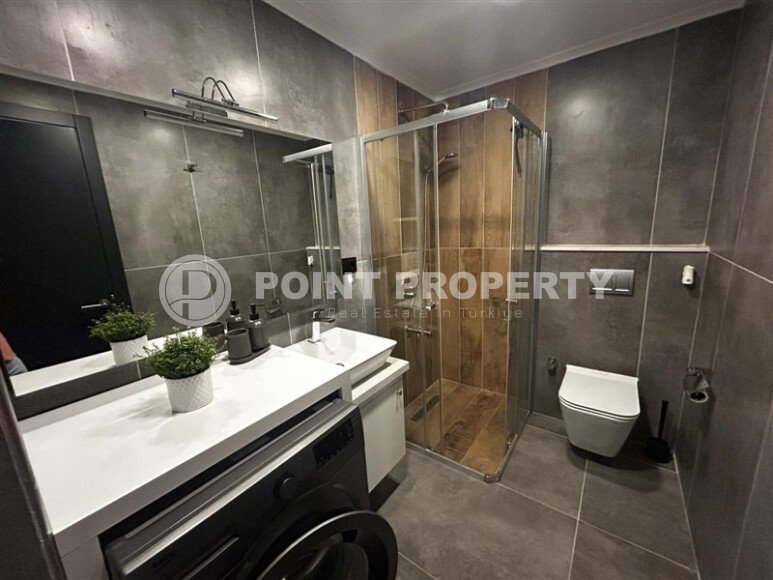 Стильный дуплекс 2+1, 100 м² в центре Аланьи у пляжа Кейкубат-id-10144-фото-9