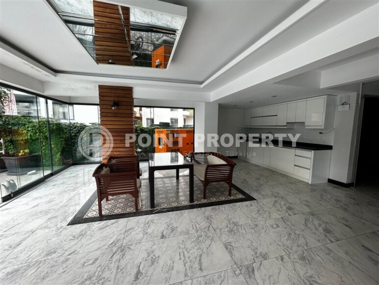 Стильный дуплекс 2+1, 100 м² в центре Аланьи у пляжа Кейкубат-id-10144-фото-12