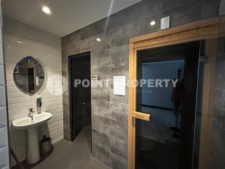 Стильный дуплекс 2+1, 100 м² в центре Аланьи у пляжа Кейкубат-id-10144-фото-13