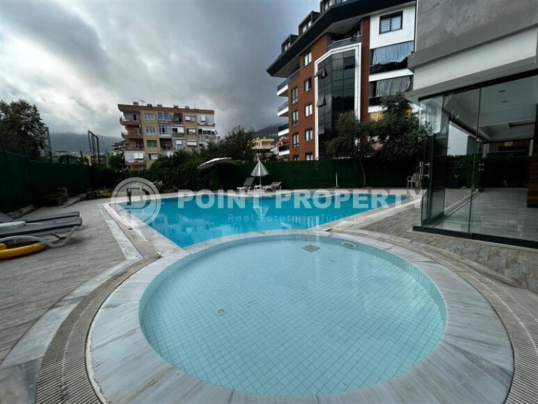 Стильный дуплекс 2+1, 100 м² в центре Аланьи у пляжа Кейкубат-id-10144-фото-14