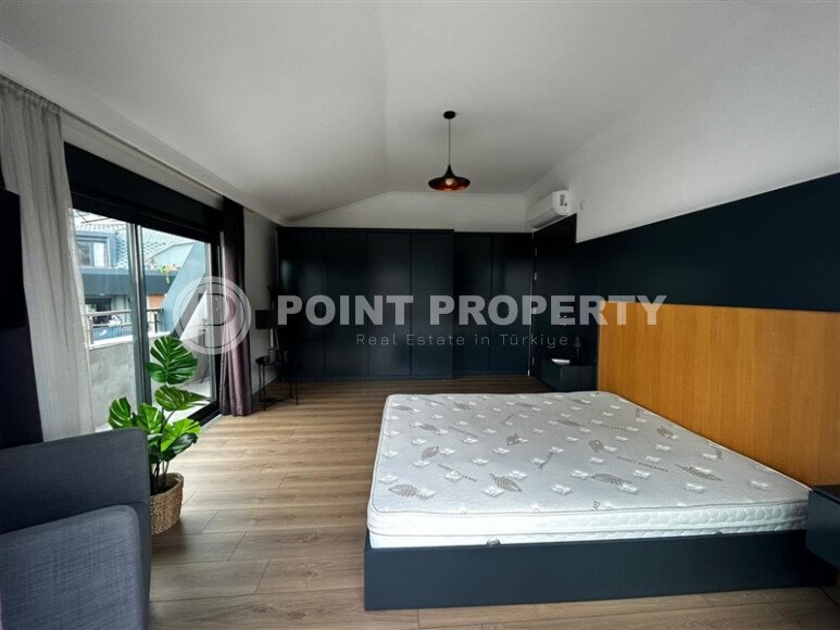 Стильный дуплекс 2+1, 100 м² в центре Аланьи у пляжа Кейкубат-id-10144-фото-18