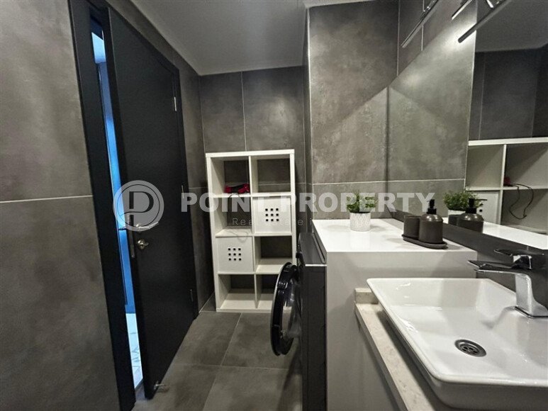 Стильный дуплекс 2+1, 100 м² в центре Аланьи у пляжа Кейкубат-id-10144-фото-19