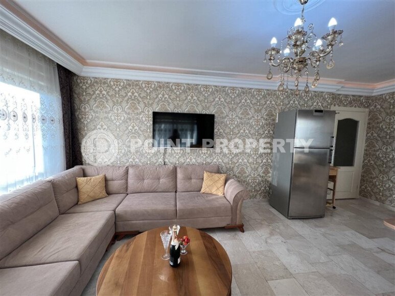 Sunny apartment 2+1, 100 m² in Cikcilli, furnished and with sea view-id-10146-photo-3