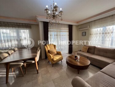 Солнечная квартира 2+1, 100 м² в Джикджилли, с мебелью и видом на море-id-10146-фото-5