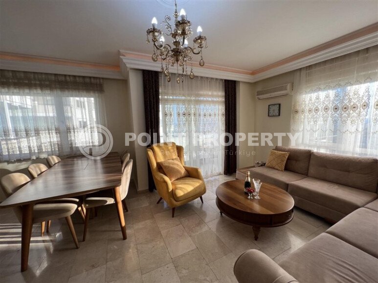 Sunny apartment 2+1, 100 m² in Cikcilli, furnished and with sea view-id-10146-photo-5