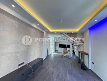 Modern duplex 2+1, 110 m² in the Cleopatra beach area with partial sea view-id-10147-photo-3