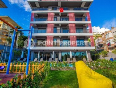 Уютная квартира 1+1, 50 м² в центре Аланьи, пляж Клеопатры-id-10150-photo-1