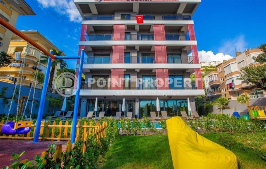 Уютная квартира 1+1, 50 м² в центре Аланьи, пляж Клеопатры-id-10150-photo-1