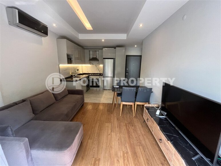 Уютная квартира 1+1, 50 м² в центре Аланьи, пляж Клеопатры-id-10150-фото-4