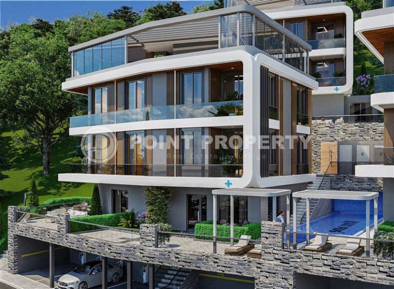 Новый жилой проект в Аланьи, Кале: квартиры 2+1, 3+1 и дуплексы 5+1 с видом на море-id-10151-фото-2