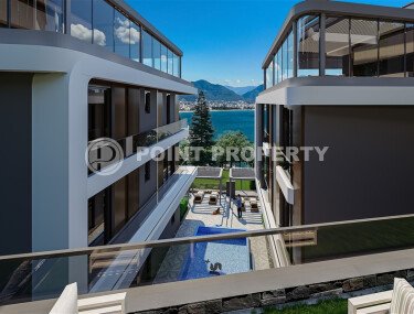 New residential project in Alanya, Kale: 2+1, 3+1 apartments and 5+1 duplexes with sea view-id-10151-photo-4